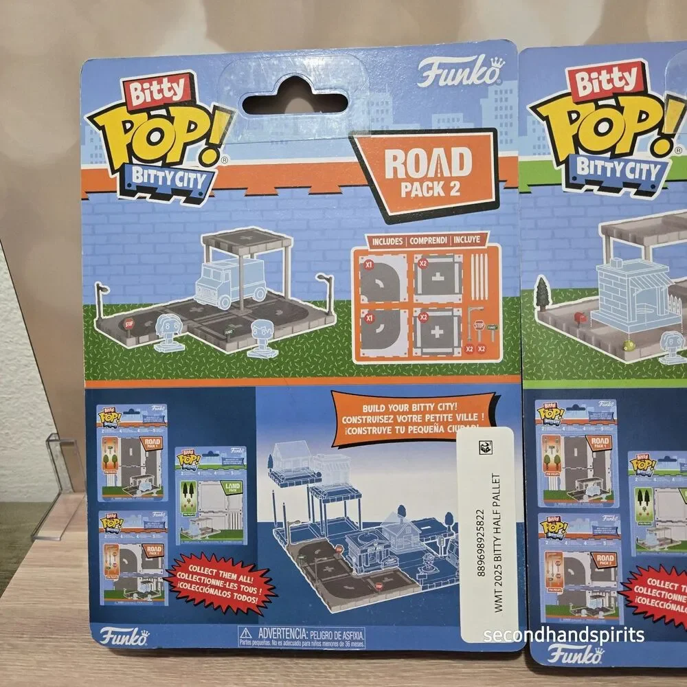 Funko Bitty City: Road Pack 1 & 2 /plus  Land Pack